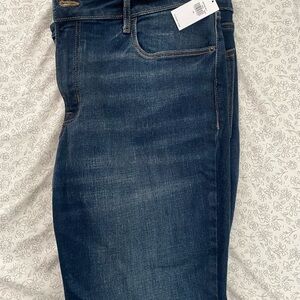 Old Navy Women's Skinny Jeans - Dark Blue